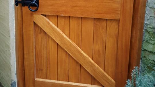 Hardwood Garden Gate