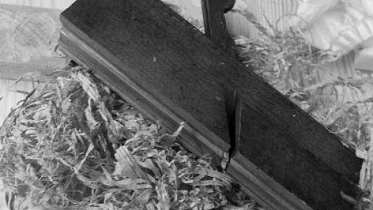 Moulding shavings for the plane