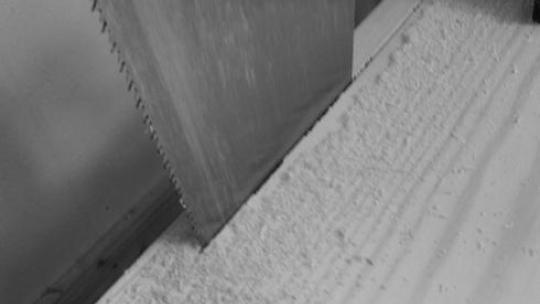 Six Board Chest cutting the ends