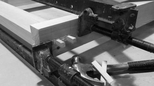 Wedged Tenon