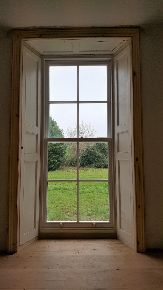 Refurnished Victorian Shutters