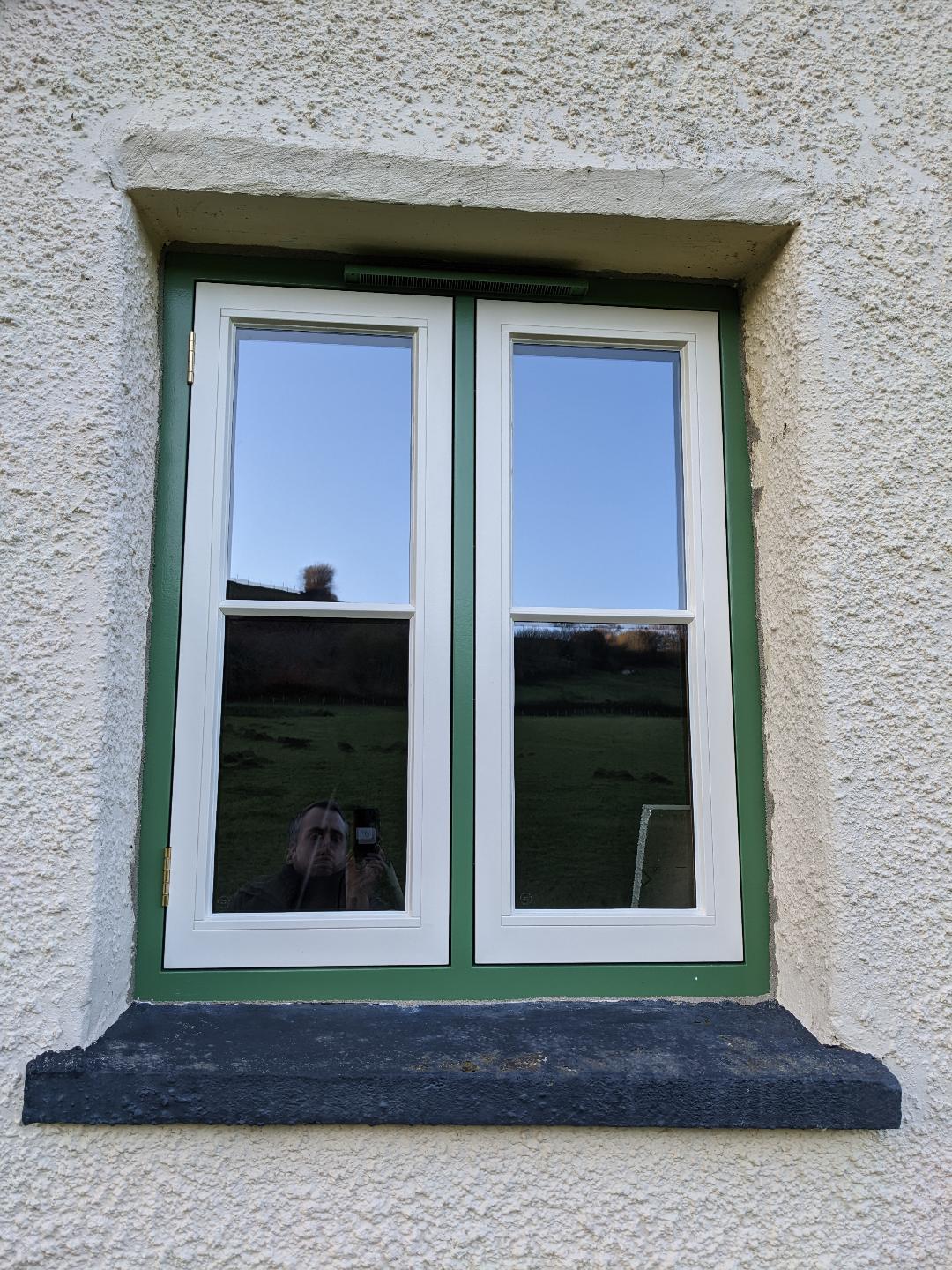 Wooden Windows With Trickle Vents