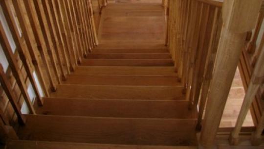 bespoke custom wooden stairs made in Devon