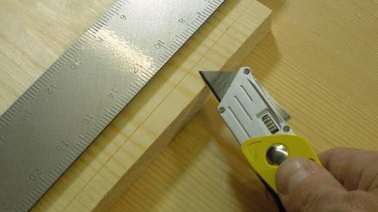 Cutting to a Knife line