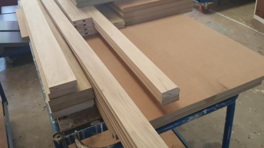 Cut to size timber