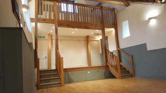 custom made wooden balcony in Devon