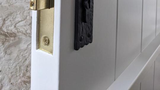 Sashlock wooden door devon