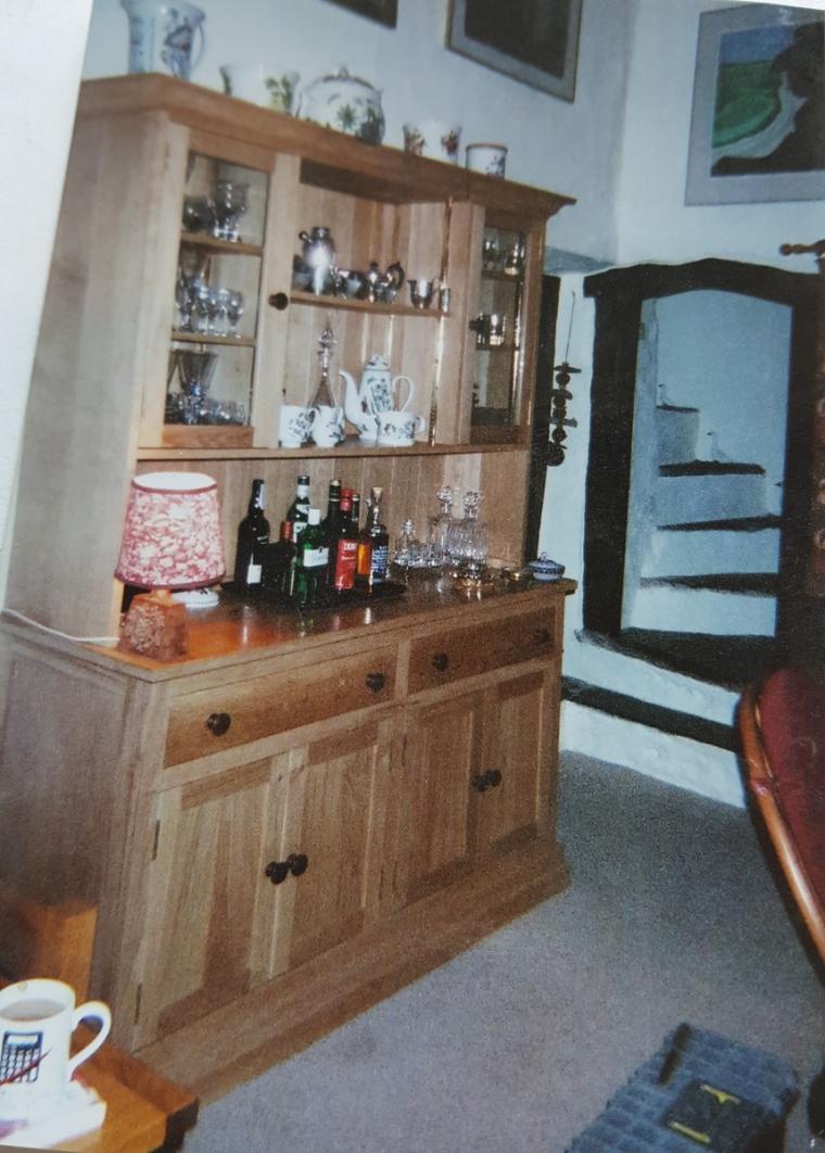 Handmade Oak Dresser