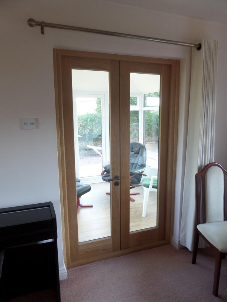 American White Oak interior Doors Devon