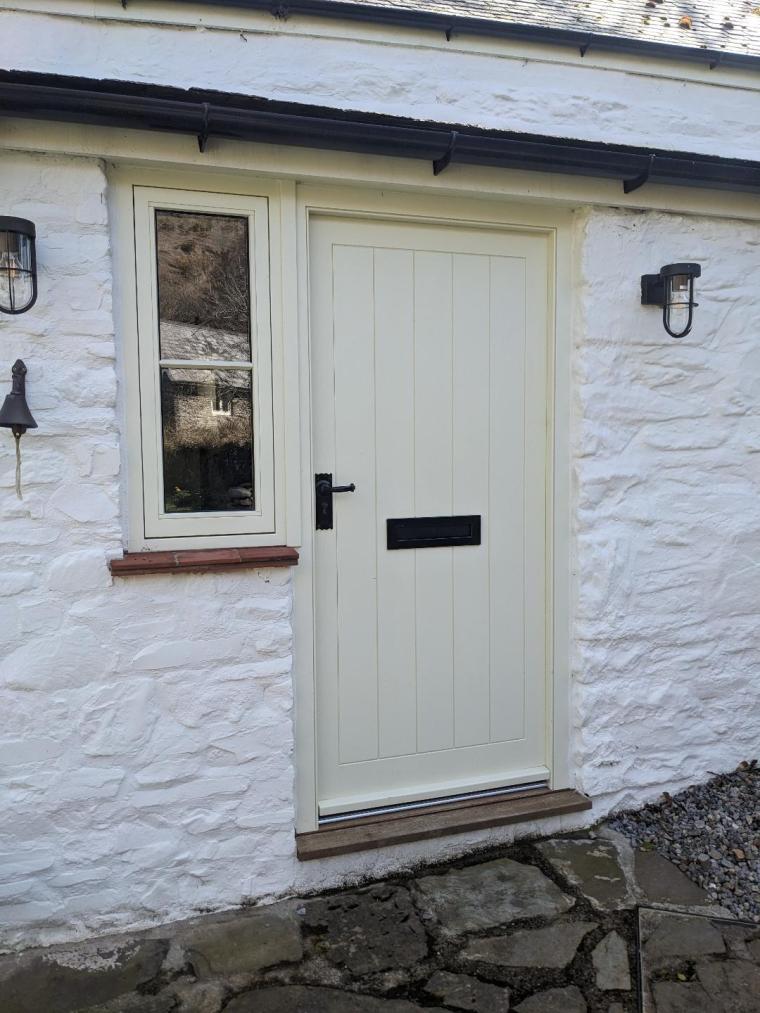 Custom made timber doors devon