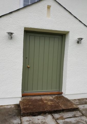Bespoke Wood Door  made in North Devon