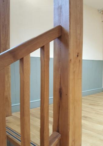 Oak Handrails and Stairs Devon