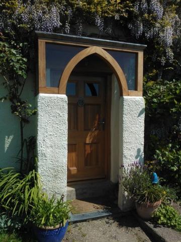 Oak Entrance Door