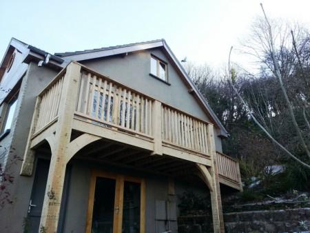 Wooden Balcony