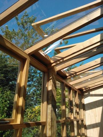 Wooden Conservatory Structure