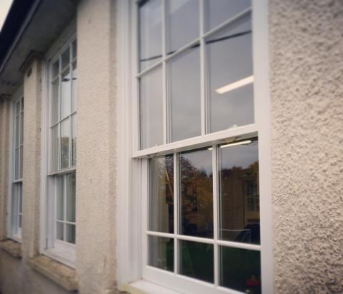 hardwood sliding sash windows