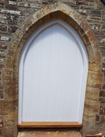 Hardwood Gothic Door 