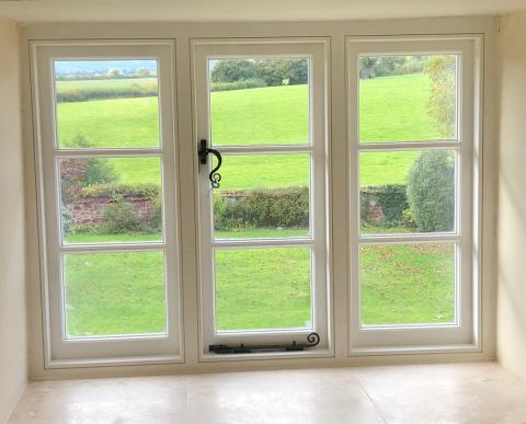 Hardwood Windows Made in Devon