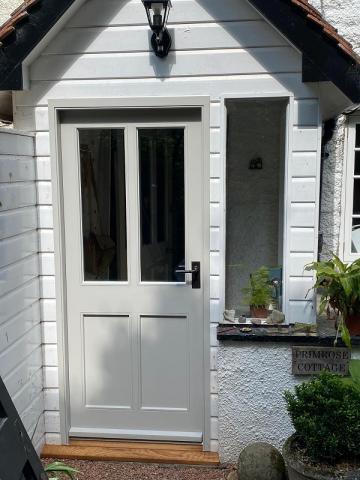 Custom made wooden entrance doors devon