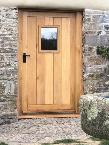 Oak Front Door Devon