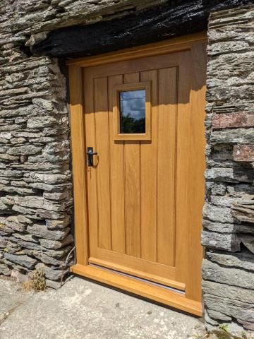 Hardwood Front Door Devon