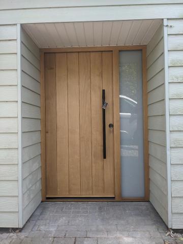 Modern Style Solid Oak Door