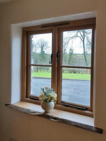 Hardwood Flush Timber Window Devon