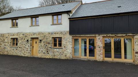 Bespoke Oak Windows Devon