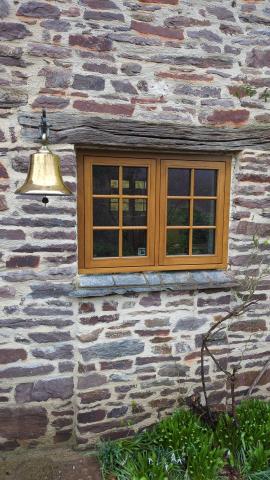 Hardwood Flush Windows Devon