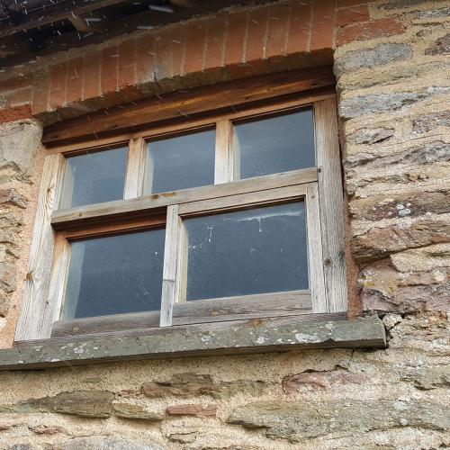 Barn Window Installed