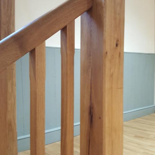 Oak Handrails and Stairs Devon