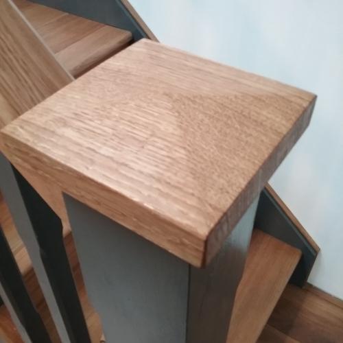 Oak Newel Cap