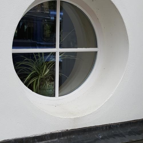 Circular Wood Window