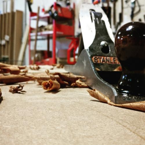 Joinery tools used in the workshop