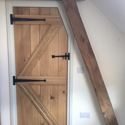 Custom made oak joinery devon