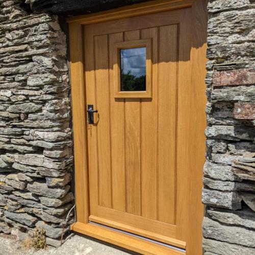 Solid Wood Entrance Doors 
